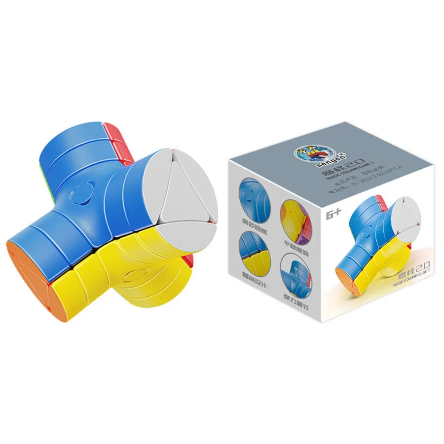 SengSo Magic Column Cube 2x2 4x4 Cubo Magico Educational Toy Gift Idea Cubo Magico Puzzle Toy For Children Kids Gift Toy Gift