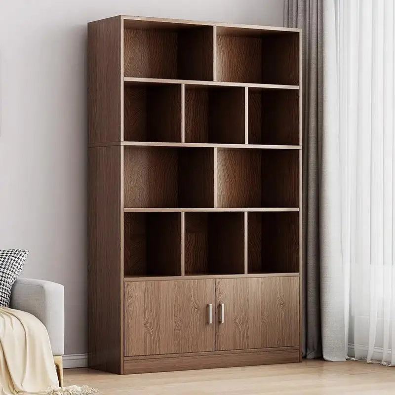 Luxury Library Office Book Storage Furniture Wooden Bookcase Bookshelf Office Furniture