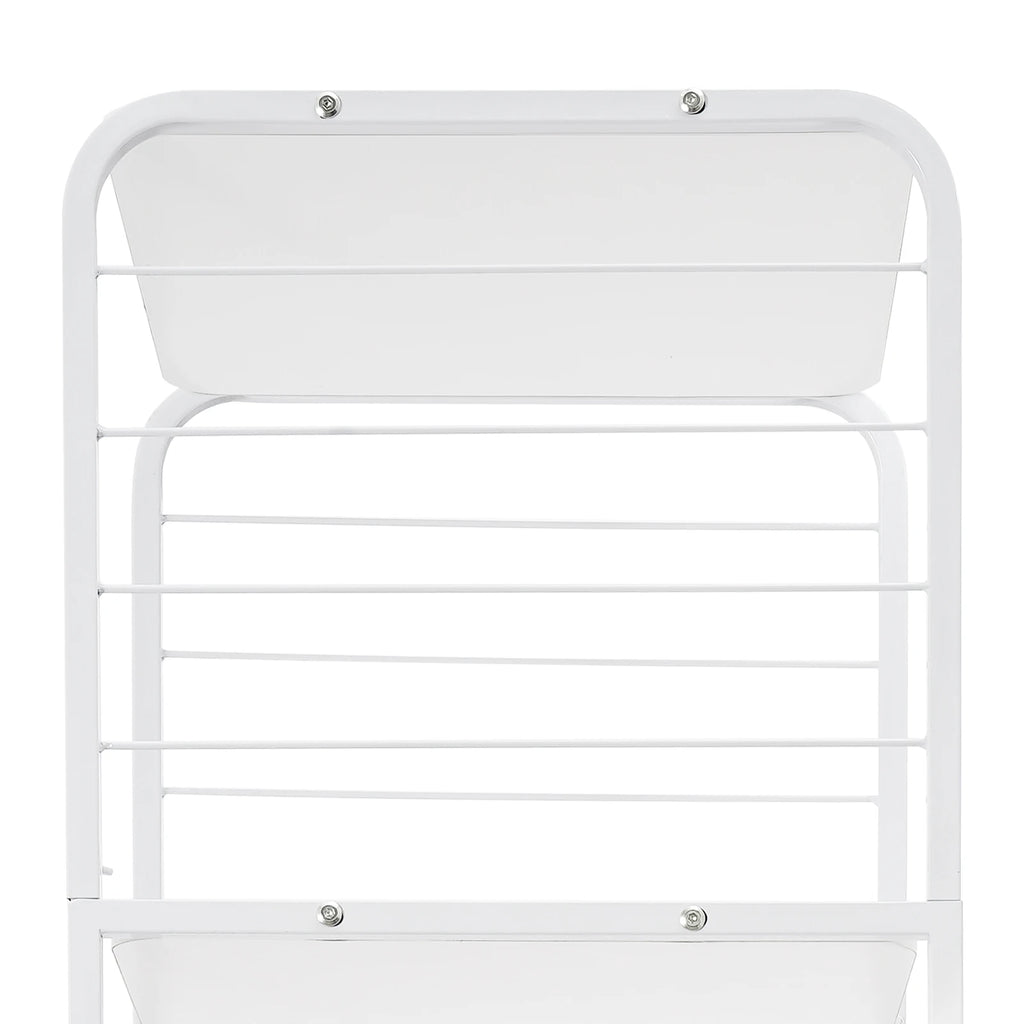 4-Tier Rotating Bookshelf 360° Rotating Revolving Book Storage Organizer Floor Standing Bookcase Display Shelf for Home Office