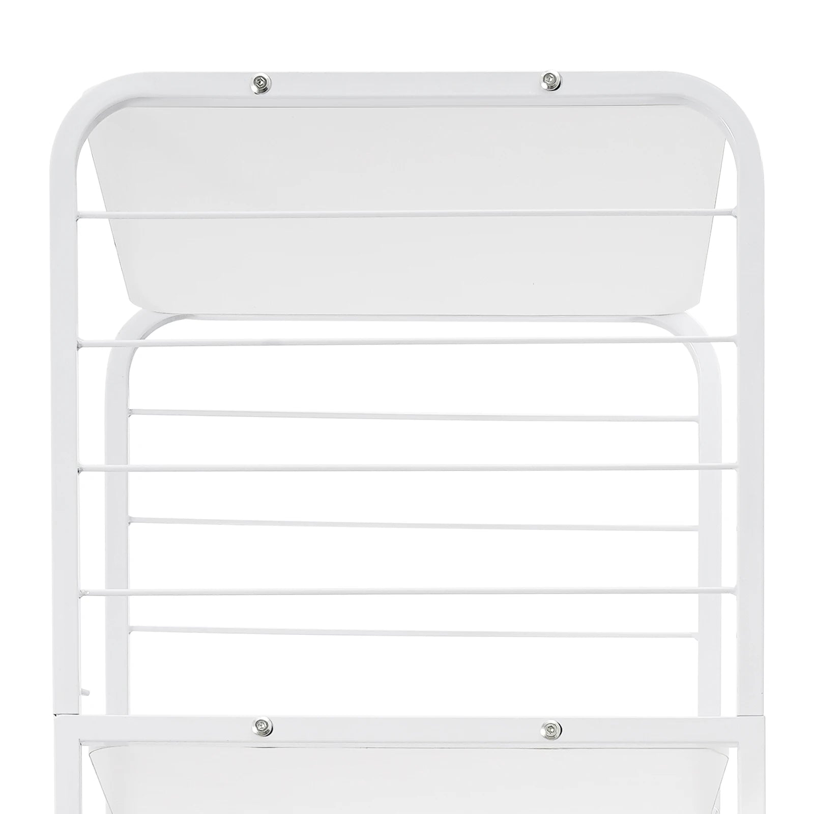 4-Tier Rotating Bookshelf 360° Rotating Revolving Book Storage Organizer Floor Standing Bookcase Display Shelf for Home Office