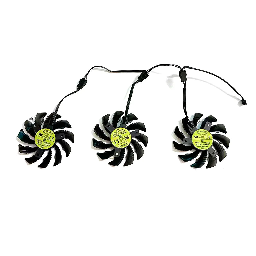 New For GIGABYTE GeForce P104-100 GTX1060 1070 1070ti 1080 1080ti G1 GAMING Graphics Card Replacement Fan T128010SU