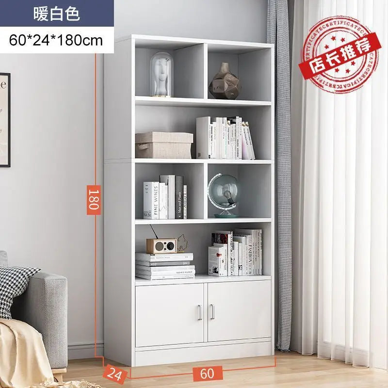 Luxury Library Office Book Storage Furniture Wooden Bookcase Bookshelf Office Furniture