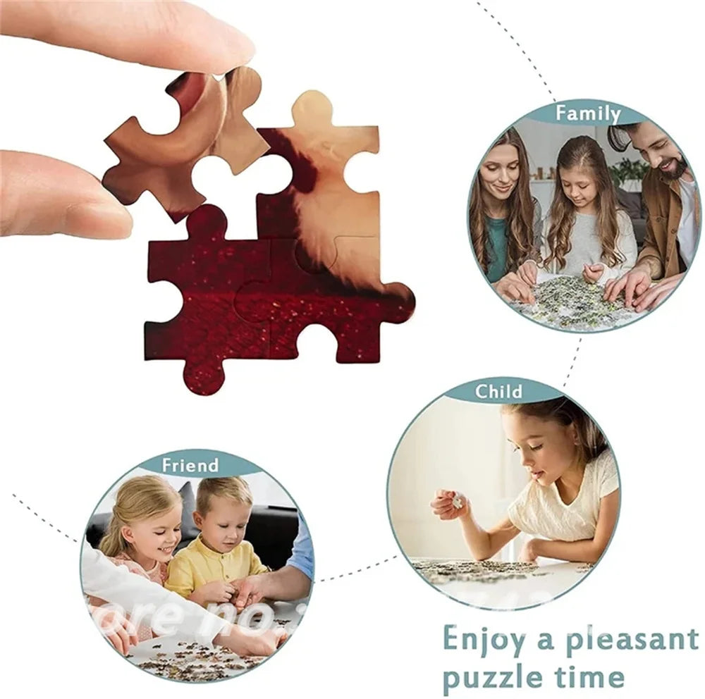 Charizard & Charmander Evolution Jigsaw Puzzle for Adults Pokemon Anime Paper/Wooden Puzzles Handmade Toys & Hobbies