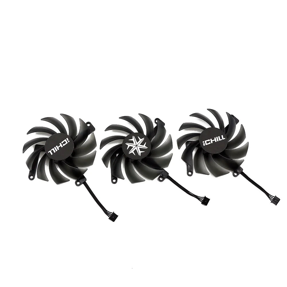 85MM 4PIN CF-12915S RTX3060 RTX3070 GPU Fan for INNO3D Geforce RTX 3060 3060TI 3070 3070 TI Ichill X3 Graphics Cooler Fan