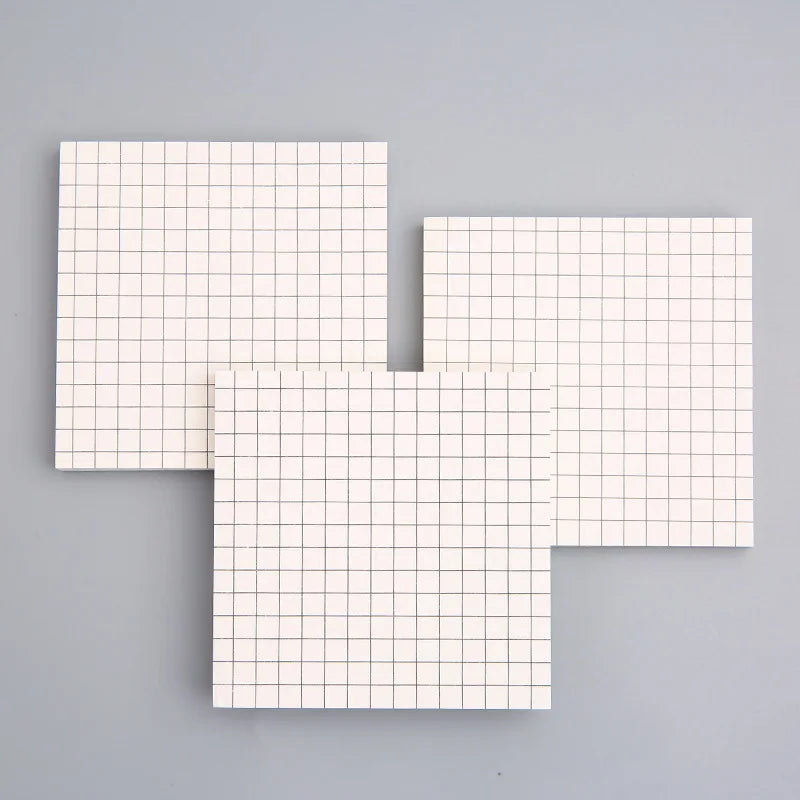 Various Specifications Optional Kraft Paper Post-it Grid Message Book Note Book 80 Pages