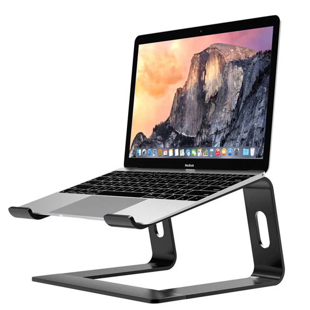 YYLM Laptop Stand Holder Aluminum Stand For MacBook Portable Laptop Stand Holder  Desktop Holder Notebook PC Computer Stand