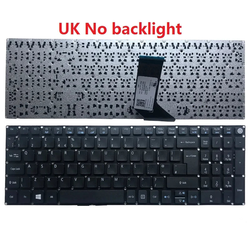 Russian/US/UK/Spanish laptop keyboard FOR Acer Aspire 7 A715-71 A715-71G A715-72 A715-72G A717-71 A717-71G A717-72 A717-72G