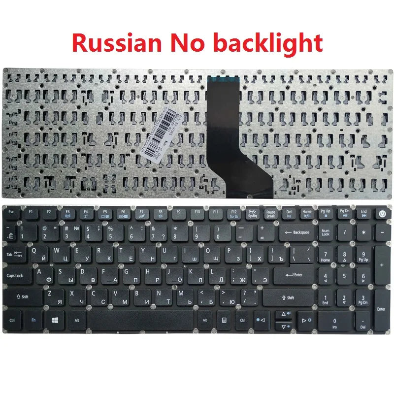 Russian/US/UK/Spanish laptop keyboard FOR Acer Aspire 7 A715-71 A715-71G A715-72 A715-72G A717-71 A717-71G A717-72 A717-72G