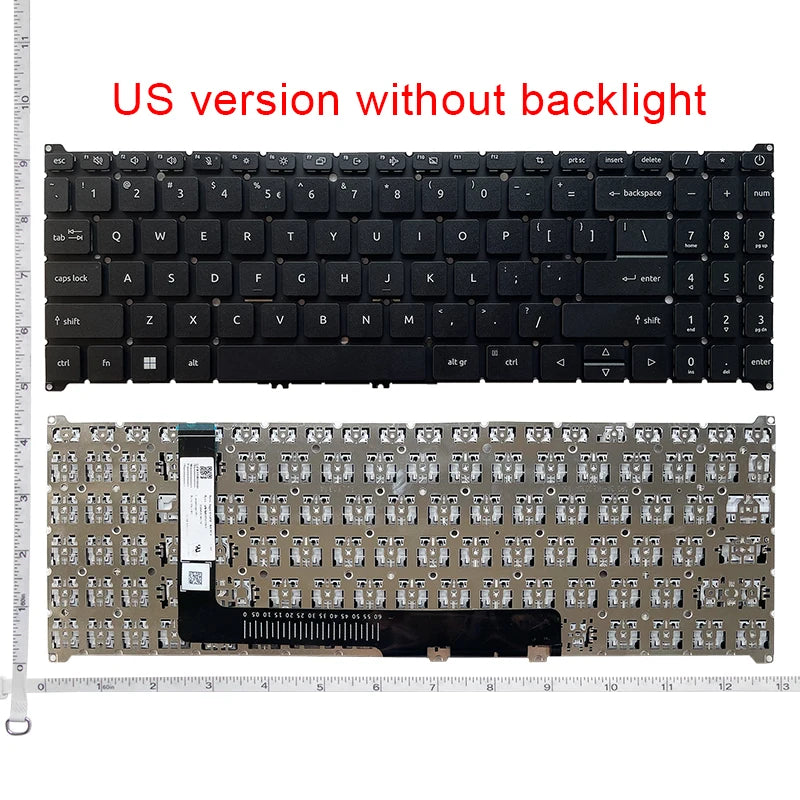US Laptop Keyboard For ACER A315-59G A315-24P A315-24T A515 47/57G A515-55 A515-56 A715-76 A715 51G/52 N22C6 N22Q3 N23C3 S50-54