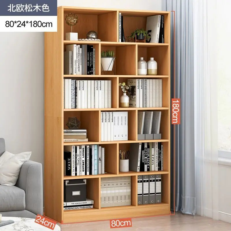 Luxury Library Office Book Storage Furniture Wooden Bookcase Bookshelf Office Furniture