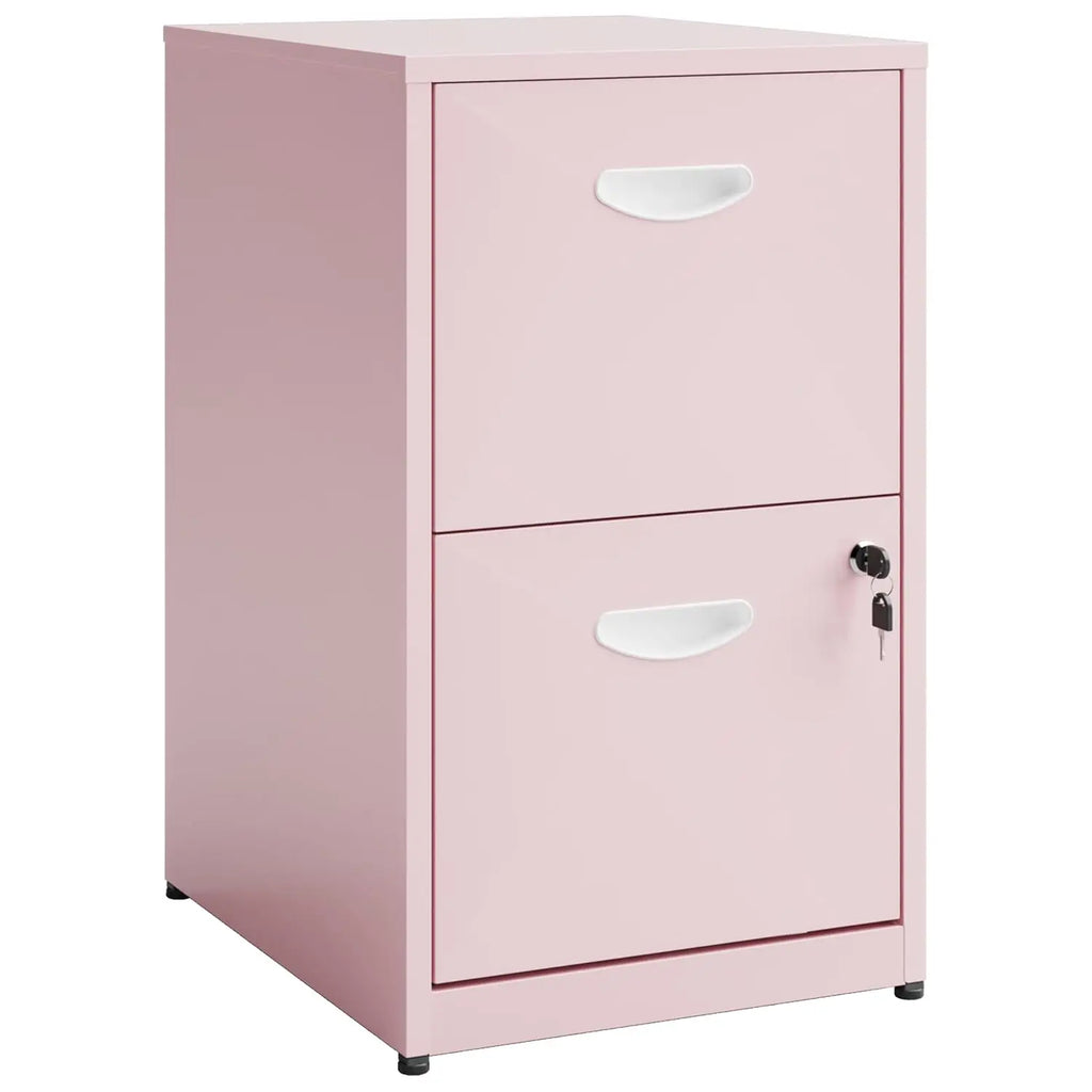 2 Drawer File Cabinet with Lock, Metal File Cabinets for Home Office, Two Drawer Locking Filing Cabinet, Small File, Customized