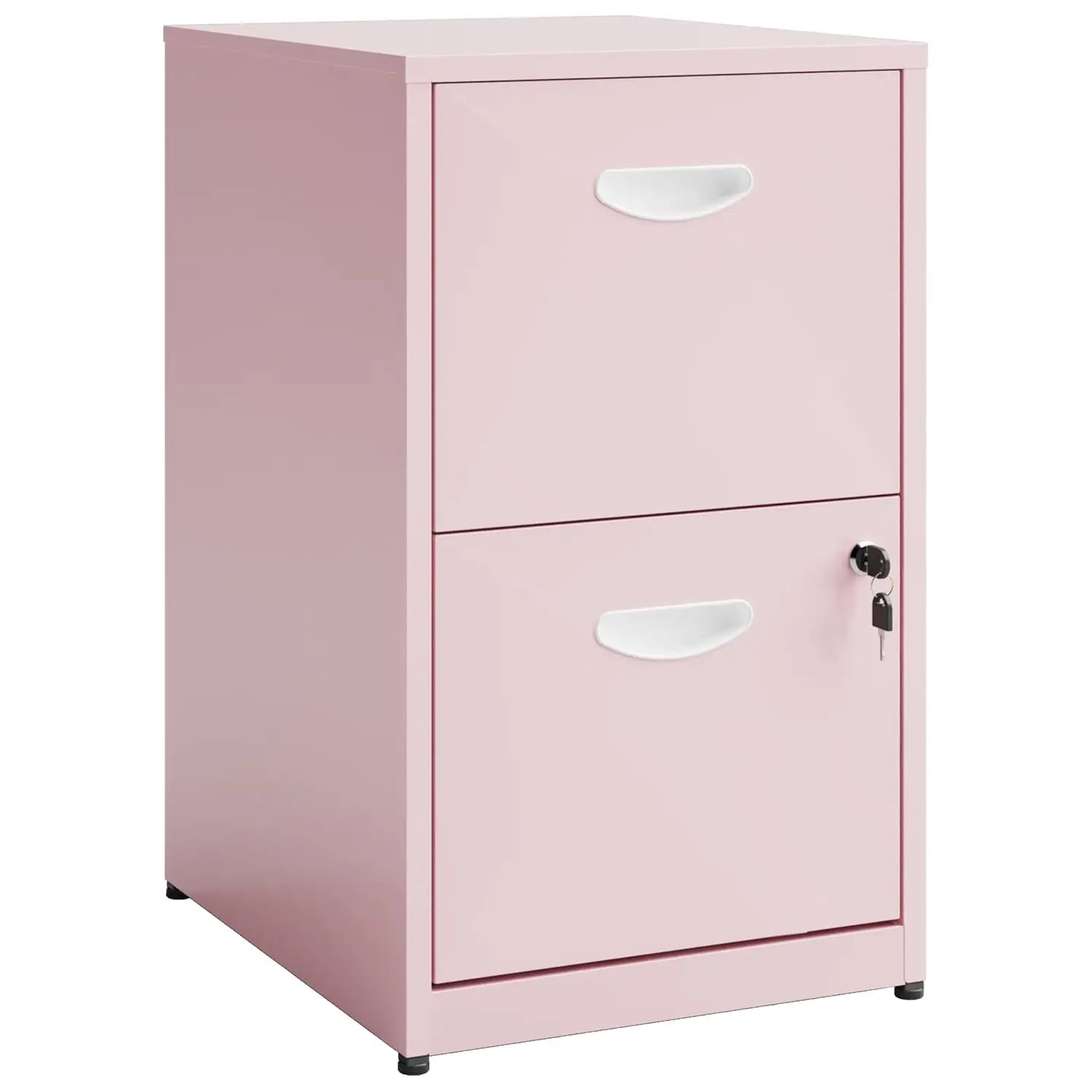 2 Drawer File Cabinet with Lock, Metal File Cabinets for Home Office, Two Drawer Locking Filing Cabinet, Small File, Customized