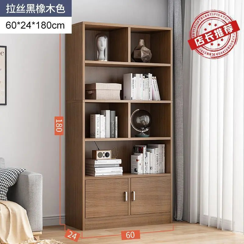 Luxury Library Office Book Storage Furniture Wooden Bookcase Bookshelf Office Furniture
