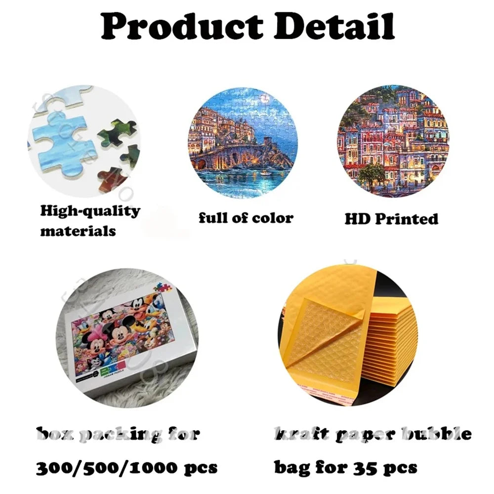 Charizard & Charmander Evolution Jigsaw Puzzle for Adults Pokemon Anime Paper/Wooden Puzzles Handmade Toys & Hobbies