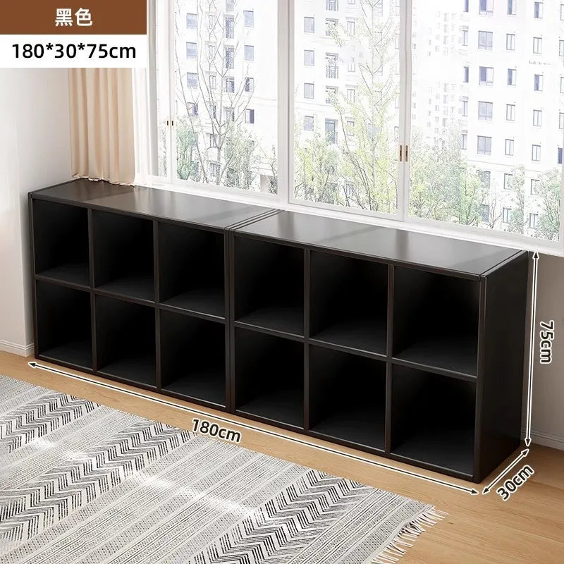 BookShelf Decor Living Room Cabinets Dressers Display House Desk Boocase Entryways Wood Storage Luxury Cabinet Trendy Furniture