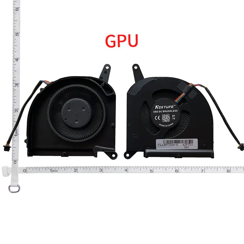 New CPU Cooling Fan For Gigabyte Aorus 15G 15P 17P 17G XC RX7G RP77 RX5G RP75 RP75W XA XD OLED SA AERO 17 AERO 15 OLED