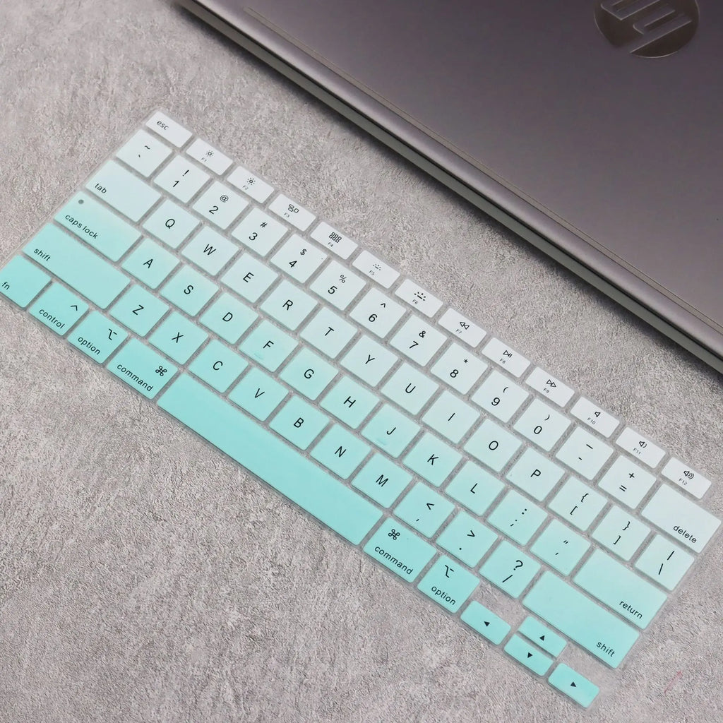 Silicone Laptop keyboard Cover Skin For MacBook Air 13 inch 2022 2021 2020 release a2337 M1 a2179 Retina display with Touch ID