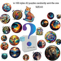 Seashell Wooden Puzzle for Adults Game Whimsy Coastal Ocean Decor Wood Jigsaw Art  Puzzle Board Educational Christmas Gifts Toys