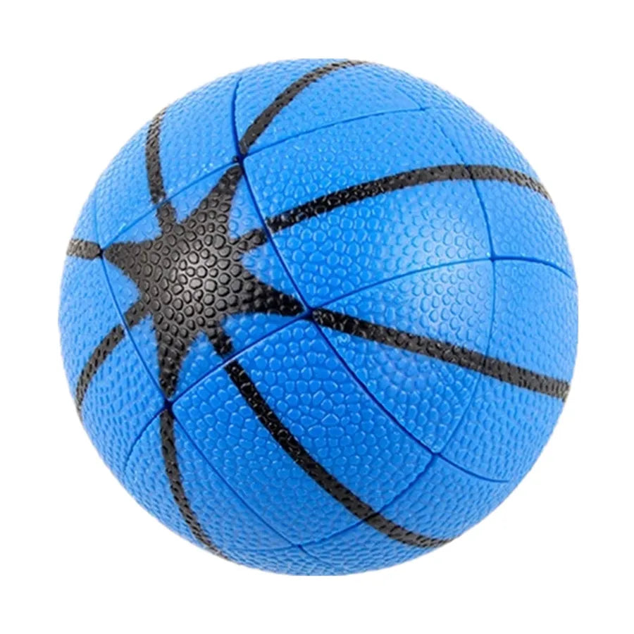FanXin Fun Puzzle 3x3 Magic Cube Basketball Plastic Personalized Twist  Puzzle Magico Cubo Toys Birthday Christmas Gift For Kids