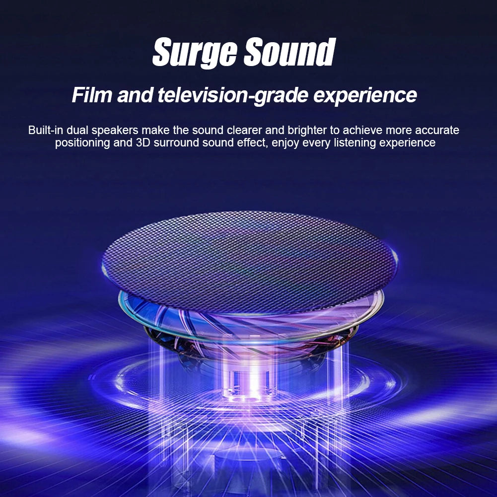 10.5In Display Screen HDMI-compatible Built-in Speaker HD Electronic Display for PS4 Switch Phone Laptop Auxiliary Display