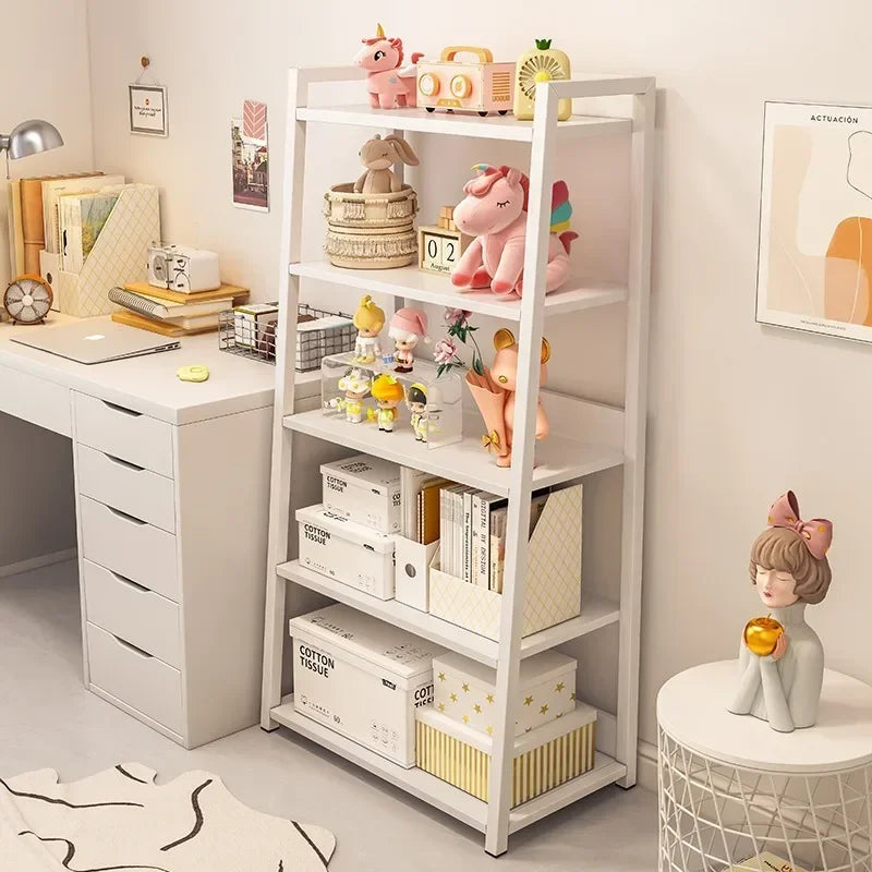A Trapezoidal Storage Bookshelf Decor Living Room Cabinets Layer Open Bookcases Kitchen Organizer Storage Bedroom Display Racks