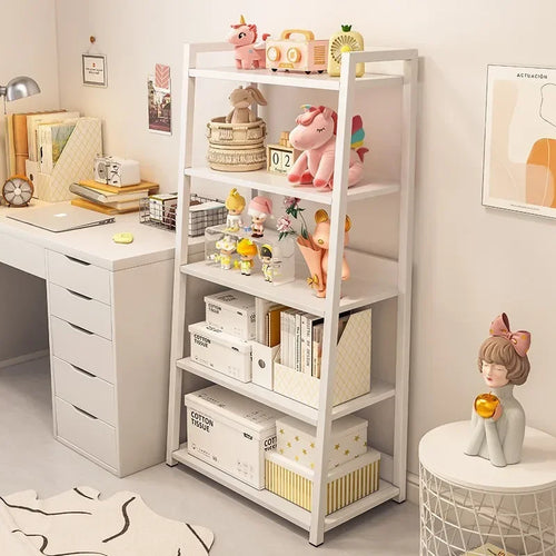 A Trapezoidal Storage Bookshelf Decor Living Room Cabinets Layer Open Bookcases Kitchen Organizer Storage Bedroom Display Racks