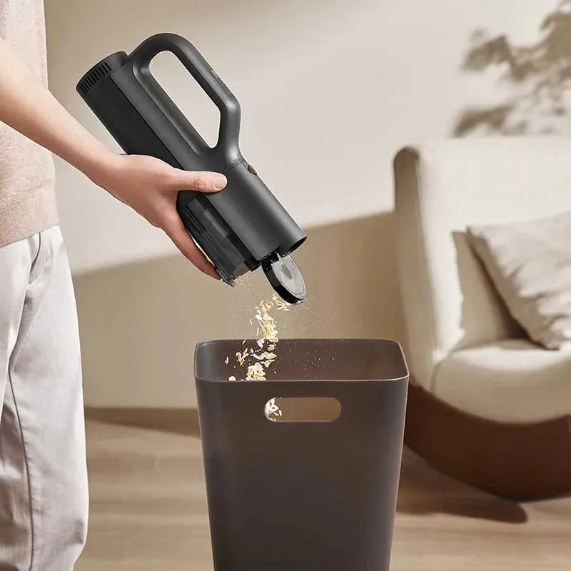 Xiaomi Mi Car Vacuum Cleaner MJXCQ01QW 21kPa Suction 150mL Dust Cup 2400mAh Battery  Washable Filter Element For Car Cleaning