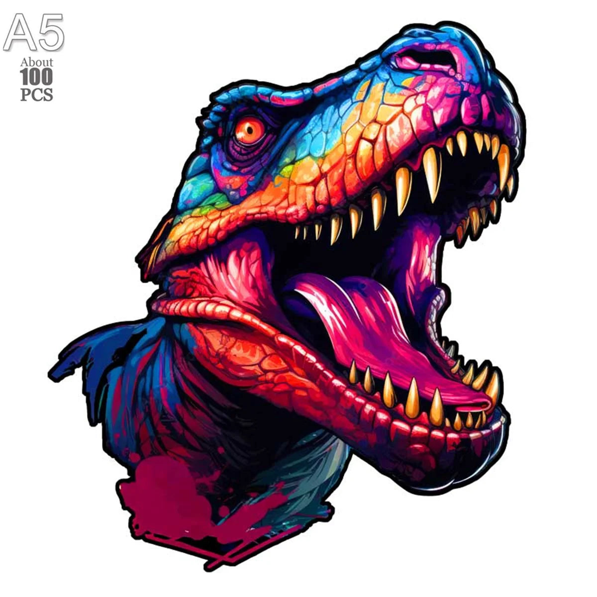 100-300PCS Dragon Puzzle Family Games Toys Birthday Gifts Wooden Puzzles Unique Wooden Animal Jigsaw Puzzles for Adults Kids