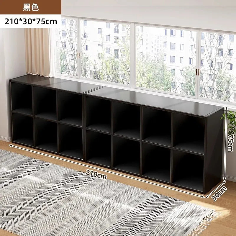 BookShelf Decor Living Room Cabinets Dressers Display House Desk Boocase Entryways Wood Storage Luxury Cabinet Trendy Furniture