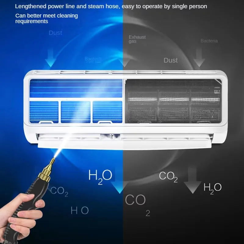 2026 High temperature steam cleaning machine range hood air conditioning cleaning machine household disinfection multi-function