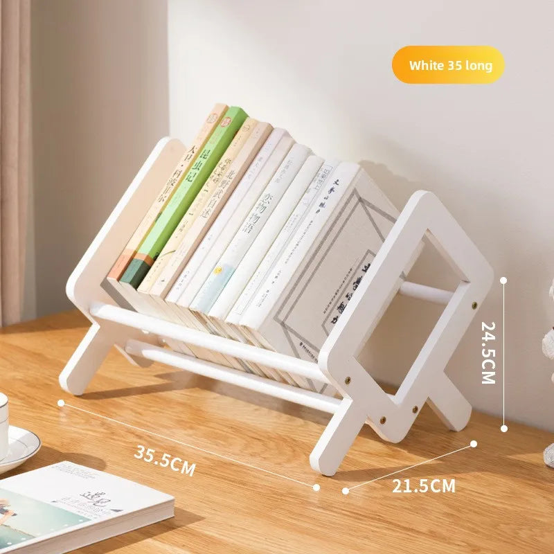 Desktop Shelf Bookshelf Bedroom Table Small Multi-layer Shelf Living Room Desk Storage Simple Bookcase