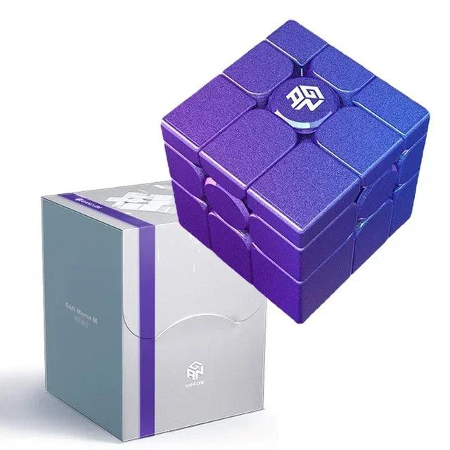 [Picube] GAN 3x3 Mirror Cube 3X3x3 Magnetic CubeProfessional,Puzzle Toys, Antistress,Cast Coated,Children's Gifts Gan Mirror M