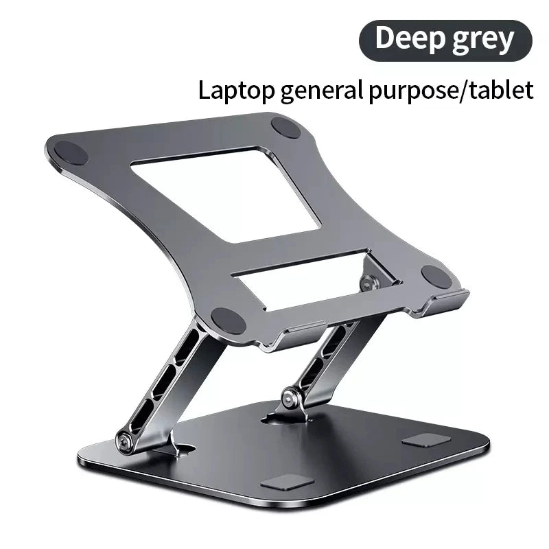 YYLM Laptop Stand Holder Aluminum Stand For MacBook Portable Laptop Stand Holder  Desktop Holder Notebook PC Computer Stand