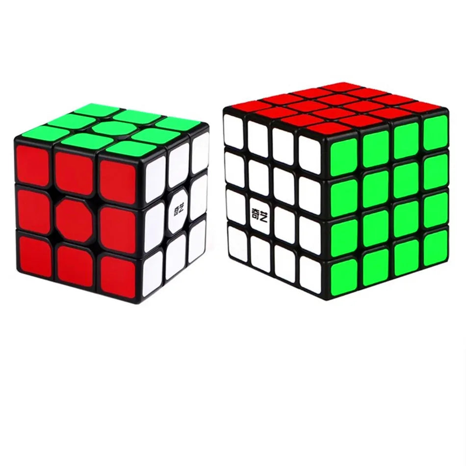 Qiyi 2x2 3x3 4x4 5x5 Alien Magic Cube Maple Leaf Slanting Pyramid Professional Cubo Magico Puzzle Toy For Children Kids Gift Toy