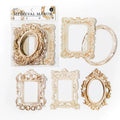 10pcs/pack Creative Embossment Frame Planner Journal Decoration Material Paper Photo Album Scrapbooking diy Boarder Trim