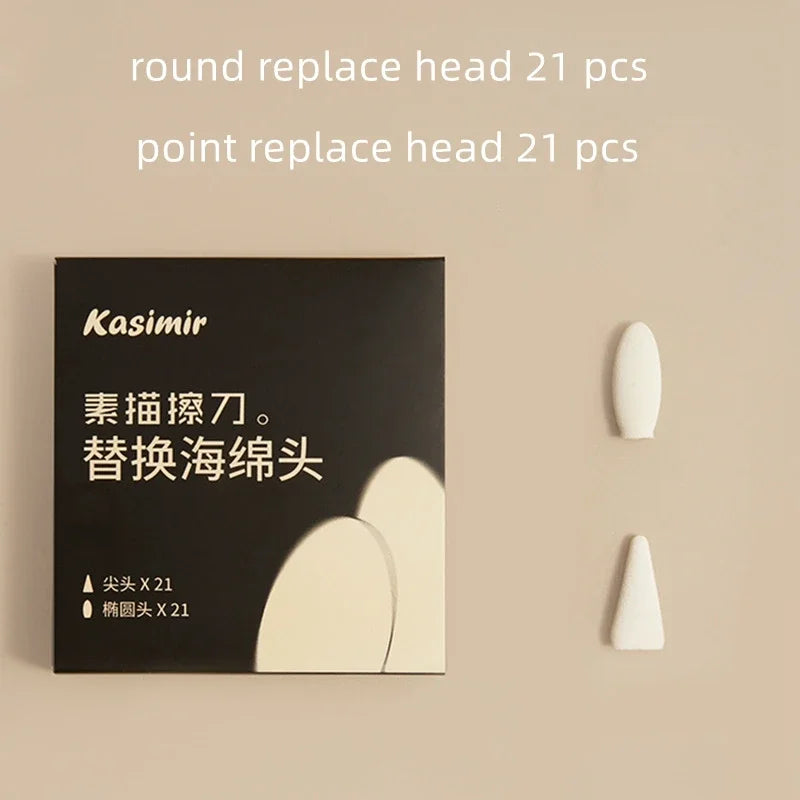 Kasimir Artist Blending Sponge Professional Sketch Rubbing Sponge Drawing Art Blenders Tools for Artist Art Supplies