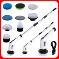 Electric cleaning brush 9 in 1 2000 mAh, Cleaning tool for Living Room, bathroom and kitchen