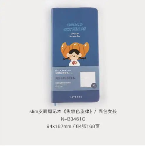 Weekly Record Book  Retro Slim Weekly Plan Book Notepad Cute Notebook Planner Office & School Supplies Note Book