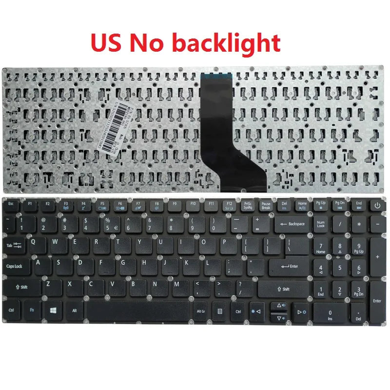 Russian/US/UK/Spanish laptop keyboard FOR Acer Aspire 7 A715-71 A715-71G A715-72 A715-72G A717-71 A717-71G A717-72 A717-72G