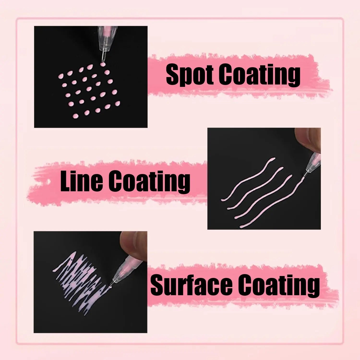 12PCS Quick Drying Color Spot Glue Pen,Quick Dry Scrapbook Glue Pen for Crafting,Suitable for Scrapbooking