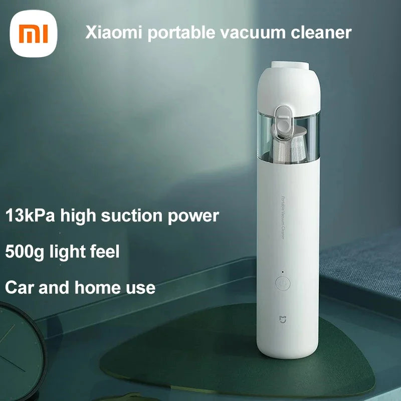 Original Xiaomi Handheld Vacuum Cleaner Portable Brushless Motor 13KPa Suction Home Car Cordless Hand Vacuum Type-C Charging New