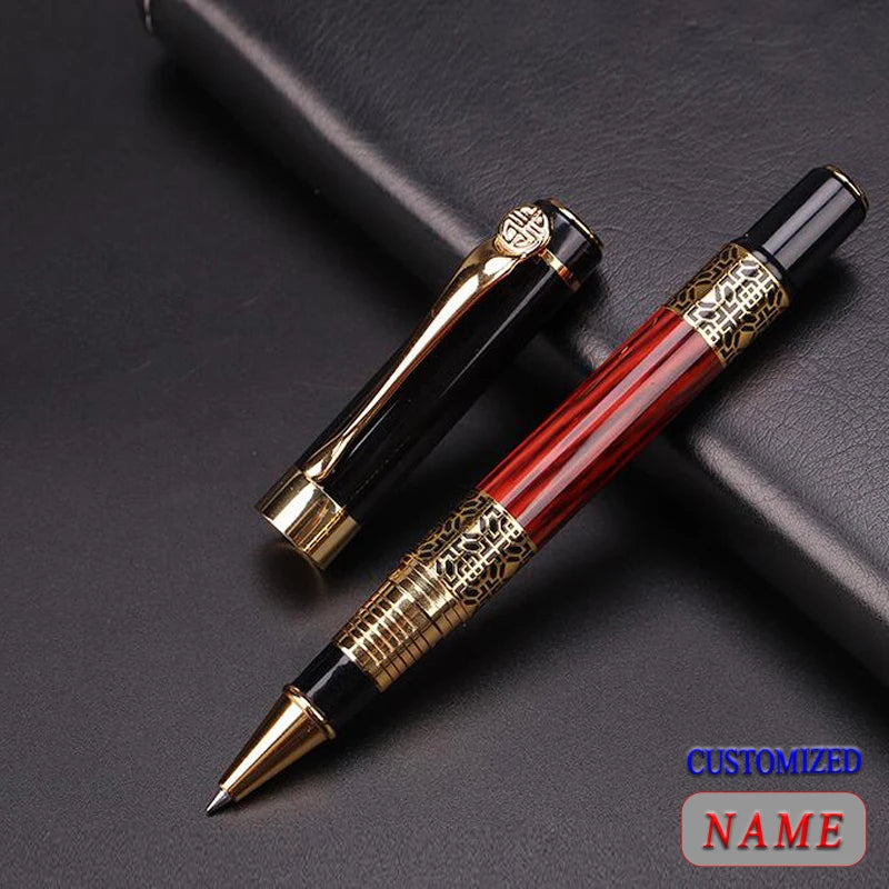 Customize Gel Pen School Supply Stationery Store Metal Luxury Ballpoint Office Accessories Custom Writing Metal Beautiful