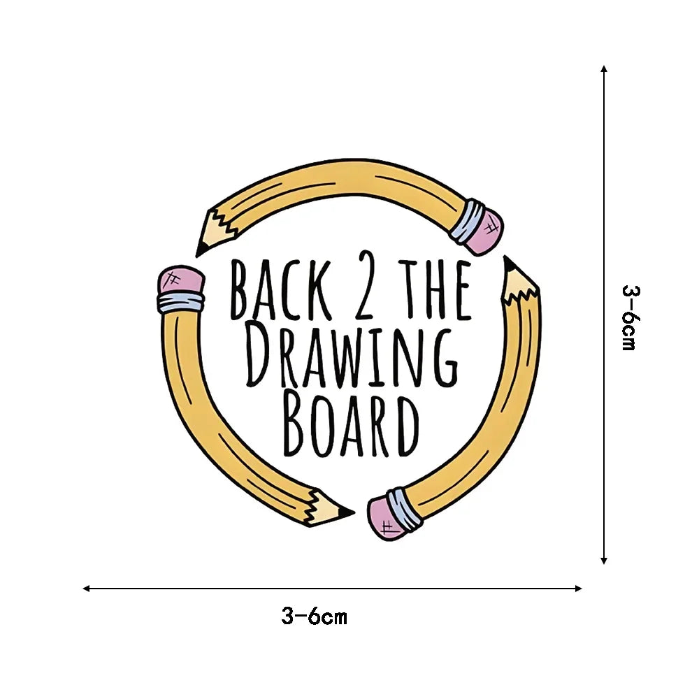 50PCS Sarcastic Sticker Aesthetic Kawaii Scrapbook Graffiti Decoration Laptop Luggage Phone Skateboard  Waterproof DIY Sticker
