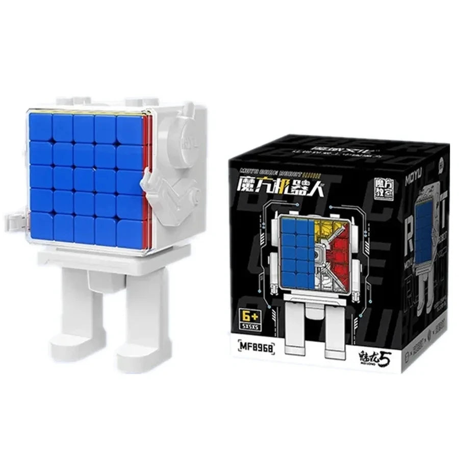 Moyu Cube Classroom Cube Robot 2x2 3x3 4x4 5x5 Magic Cube Magnetic  Beginner DIY Cubes  Professional Puzzle Toys Children Gift