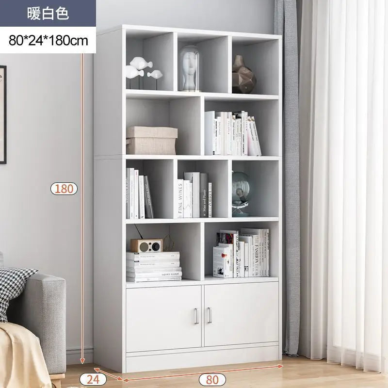 Luxury Library Office Book Storage Furniture Wooden Bookcase Bookshelf Office Furniture