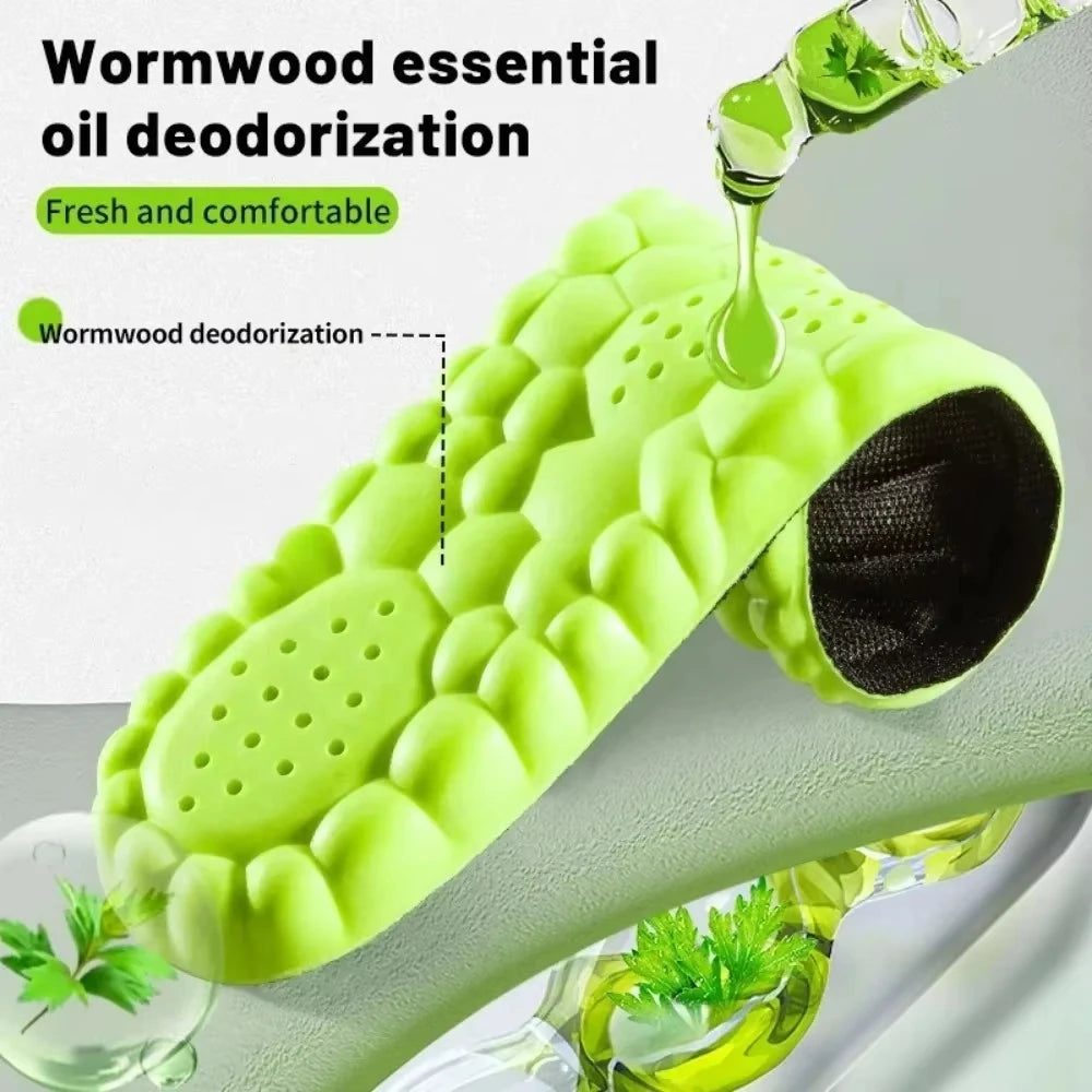 2026 4D Sport Insole Super Soft Shoes Sole Pads for Feet Shock Absorption Baskets Shoe Sole Arch Support Orthopedic Inserts