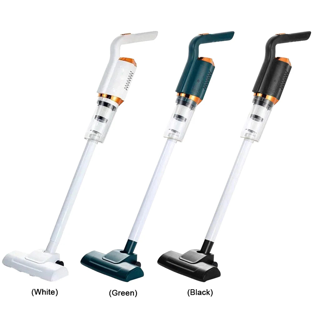 Cordless Portable Cleaning Robot 2000mAh Handheld Water Sweeper USB Rechargeable Strong Suction 2 in 1 120W for Home and Car Use
