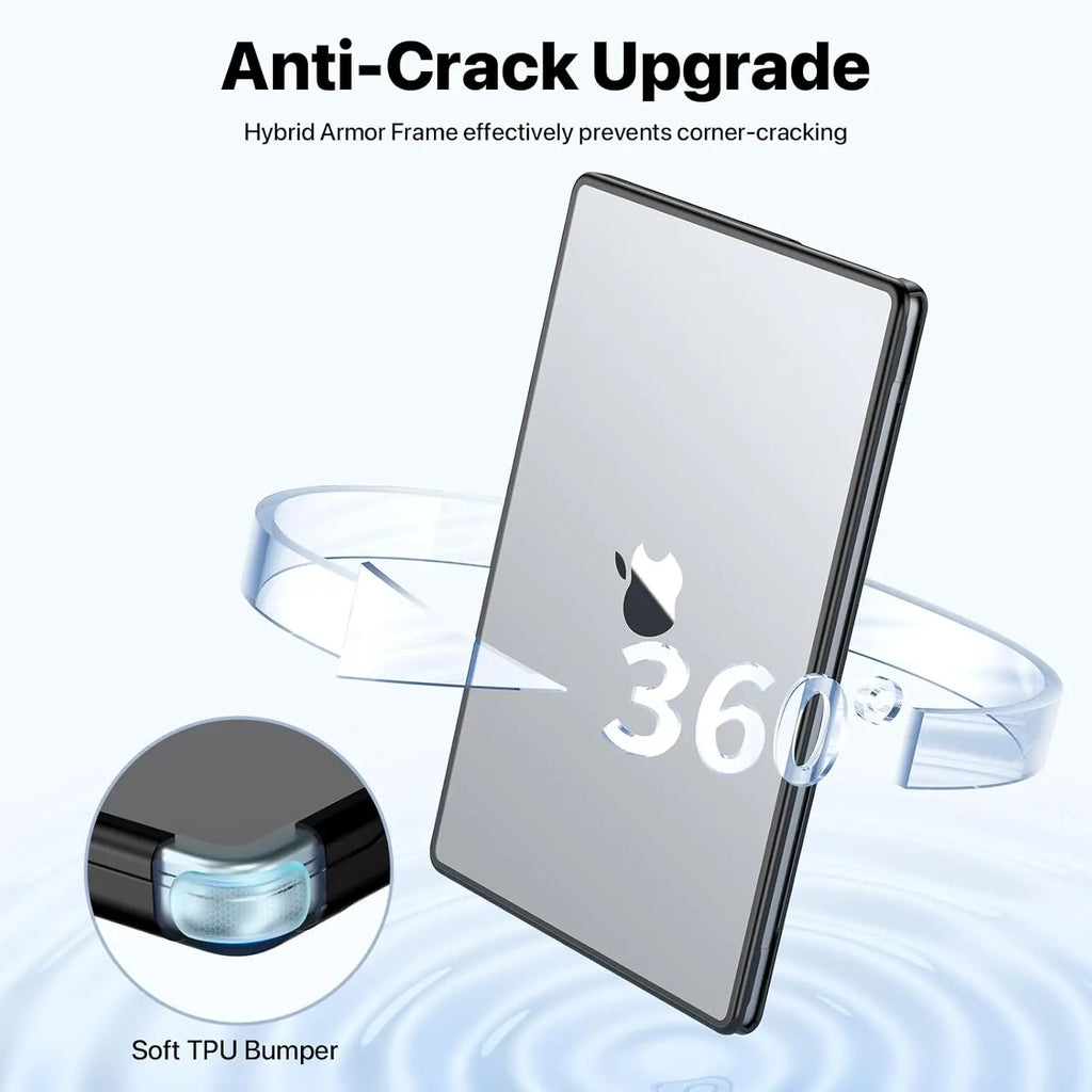 TPU Bumper Case Compatible With MacBook Pro 14 16 inch Case M4 M3 M2 M1 Pro/Max,  Anti-Cracking Case For MacBook Air 13 15''