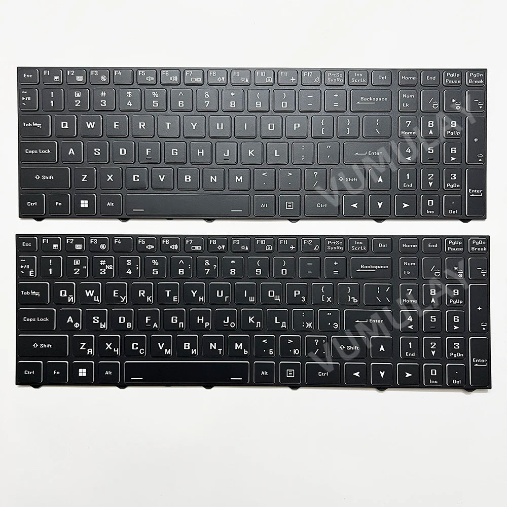 US/Russian Keyboard for Gigabyte Gaming G5 GD KD MD G5 KC-5US1130SH G7 KC G7 GD MD CLEVO N15Z3 PB70 PB71 PB50/51 CVM18H93K09430