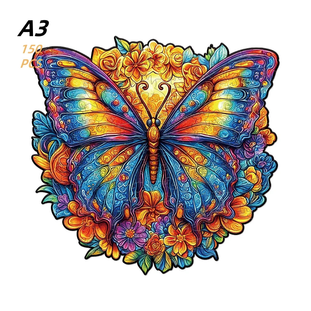 Seashell Wooden Puzzle for Adults Game Whimsy Coastal Ocean Decor Wood Jigsaw Art  Puzzle Board Educational Christmas Gifts Toys